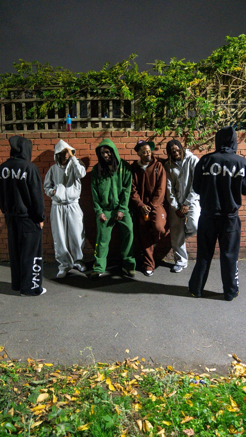 BROWN 'TRACKY' HOODIE