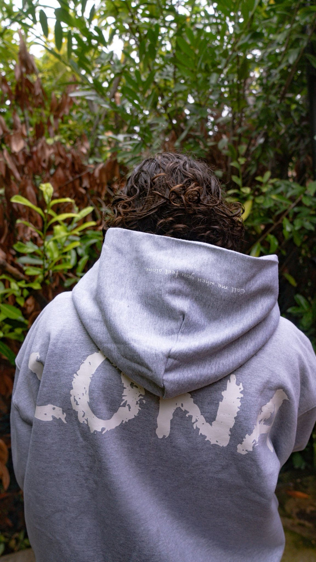 GREY 'TRACKY' HOODIE